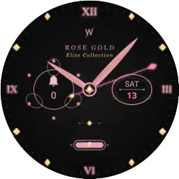 Rose Gold Elite Watch Face — Android app icon