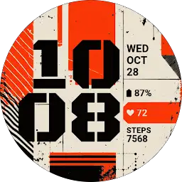 Rust Manifesto Watch Face — Android app icon