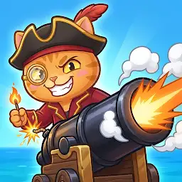 Kitty Pirate Survivor — Android app icon