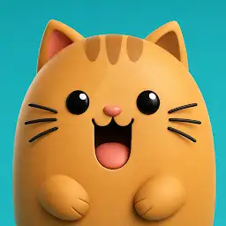 Kitty Line Puzzle: Cat Logic — Android game icon