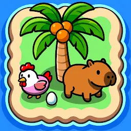 Island Breeze: Capybara & Farm — Android game icon