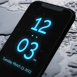 Always on Display Amoled Clock — Android app icon