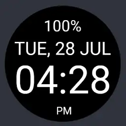 CareStream Minimal Watch Face — Android app icon