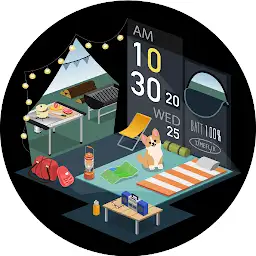 In My Camping tent — Android app icon