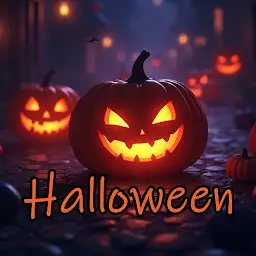 Halloween Wallpaper Stickers — Android app icon