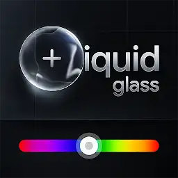 Liquid Glass Widgets : Blur — Android app icon