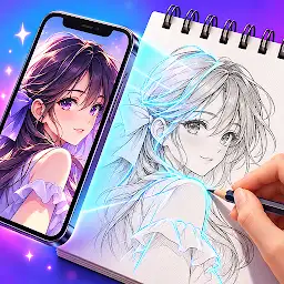 Tracey: AI Drawing & AR Trace — Android app icon