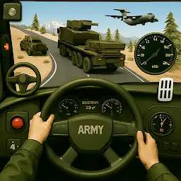 Army Vehicle Transport Truck — Android game icon