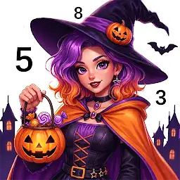 Halloween Art Color — Android game icon
