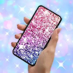 3D Glitter Live Wallpaper — Android app icon