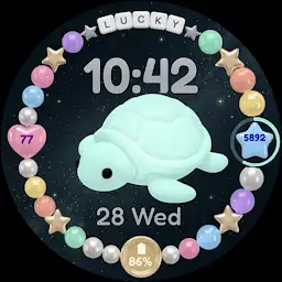 Lucky Turtle Watch Face — Android app icon