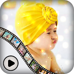 Baby video maker with music — Android app icon