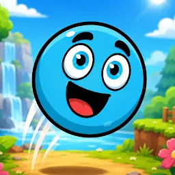 Ball Hero: Red Bounce & Roll — Android game icon