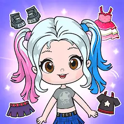 Kids Chibi Doll Dress Up Games — Android app icon