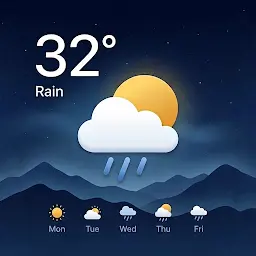 Live Weather - News — Android app icon
