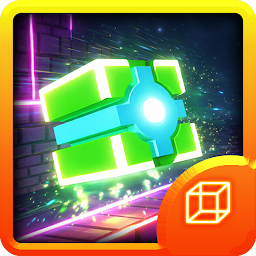 Geometry Neon — Android game icon