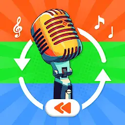 Funny Voice Reverse — Android app icon