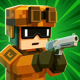 Bit Gun FPS: Online Shooting — Android game icon