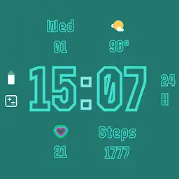 TypeFace Digital Watch Face — Android app icon