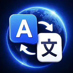 Text & Photo Translator — Android app icon