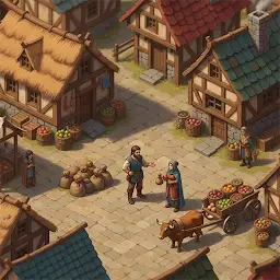 Idle Medieval Merchant Tycoon — Android game icon