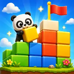 Block Step: Pull Puzzle — Android game icon