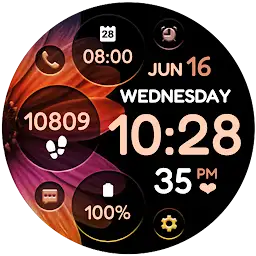 Daisy Bloom 2 Watch Face — Android app icon