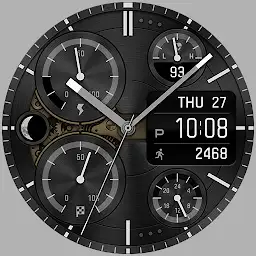 BRN008 Analog Watch Face — Android app icon