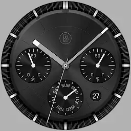 BRN108 Minimal Watch Face — Android app icon
