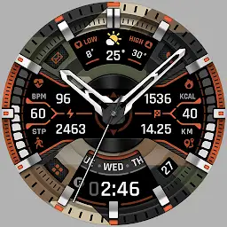 BRN191 CAMO Hybrid watch face — Android app icon