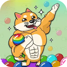 Bubble Shooter - Doge Meme — Android game icon