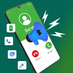 Call Announcer & SMS Announcer — Android app icon