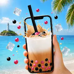 DIY Bubble Tea Simulator — Android game icon