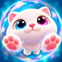 Meow Bubbles — Android game icon