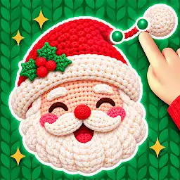 Christmas Knit Color Connect — Android game icon