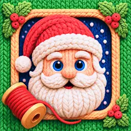 Christmas Yarn: Pixel Art — Android game icon