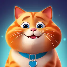Kitty Scramble: Word Game — Android game icon