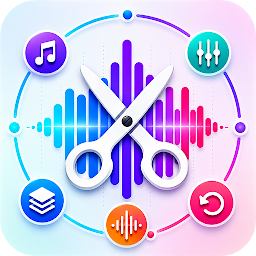 Audio Editor - Music Cutter — Android app icon