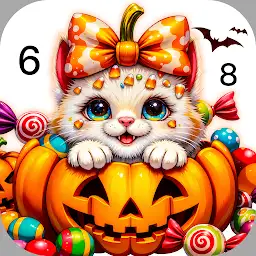 Happy Halloween Coloring Games — Android game icon
