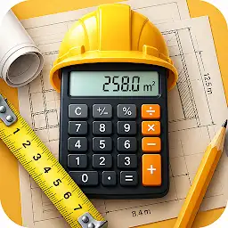 Construction Calculator Tool — Android app icon