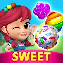 Sweet Road : Lollipop Match 3 — Android game icon