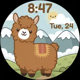 Alpaca for Wear OS — Android app icon