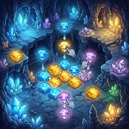 Crystal Caverns — Android game icon
