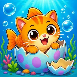 My Cat Fish Pond Aquarium Game — Android game icon
