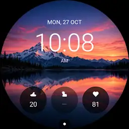 Aurora: Scenic Watch Face — Android app icon