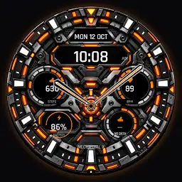 Mecha Dial X: Mech Watch Face — Android app icon