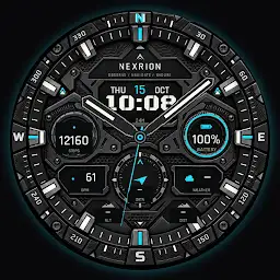 Nexrion: Recon Watch Face — Android app icon
