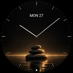 Zen: Elegant Analog Watch Face — Android app icon