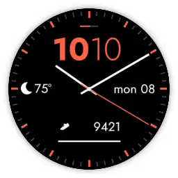 Stats Hybrid watch face — Android app icon