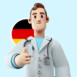 Medical German Language — Android app icon